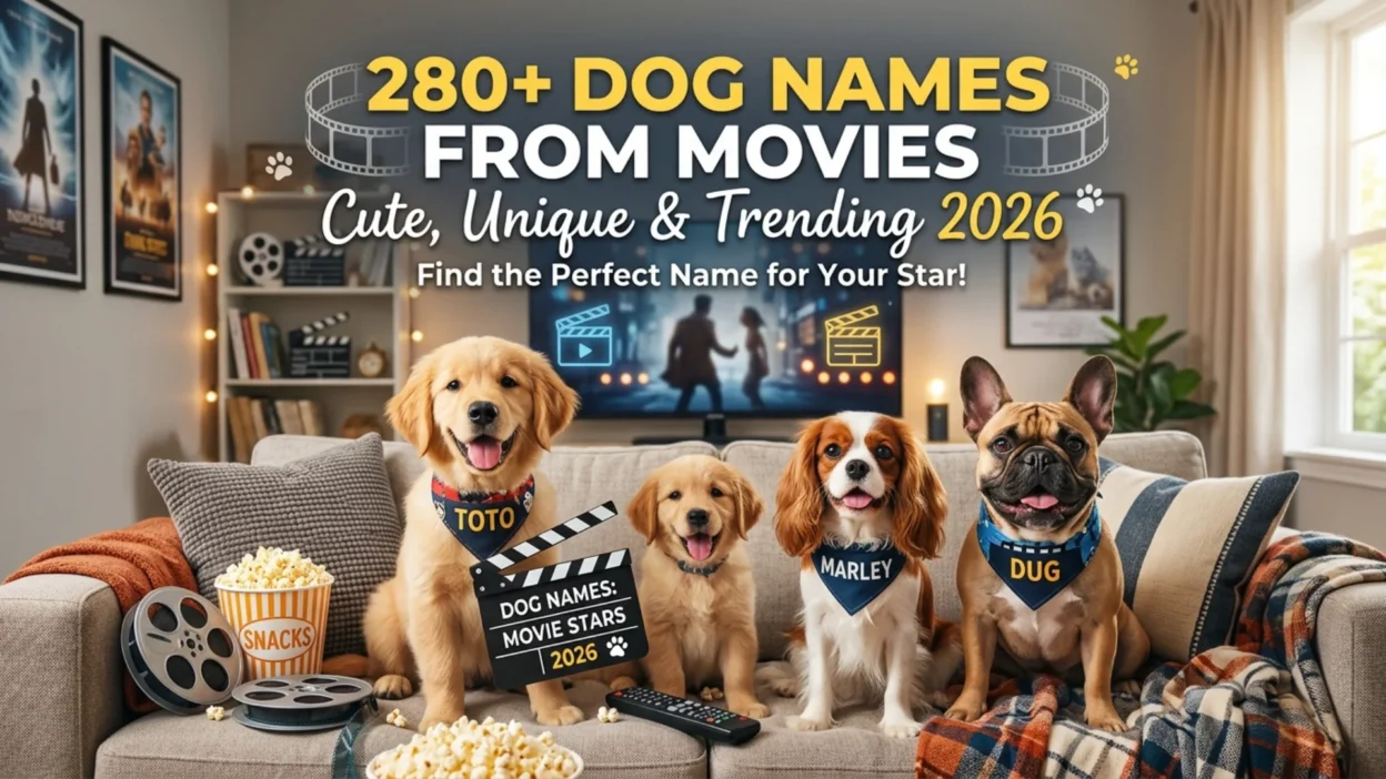Dog Names from Movies: Cute & Trending Ideas