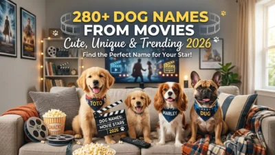 Dog Names from Movies: Cute & Trending Ideas